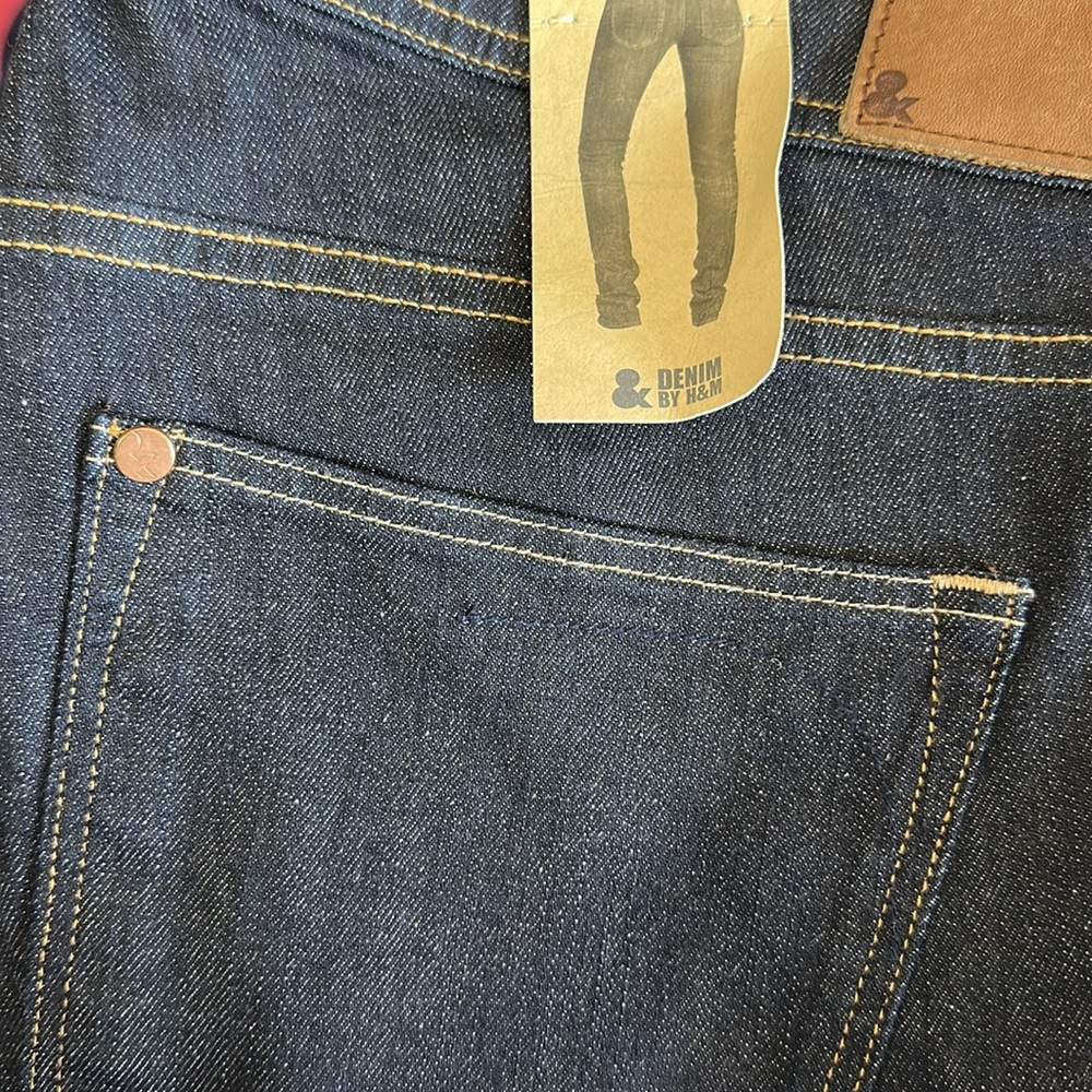 SQIN Darkly Denim Jeans~ Slim Leg Skinny~ Size 32 - Picture 10 of 16